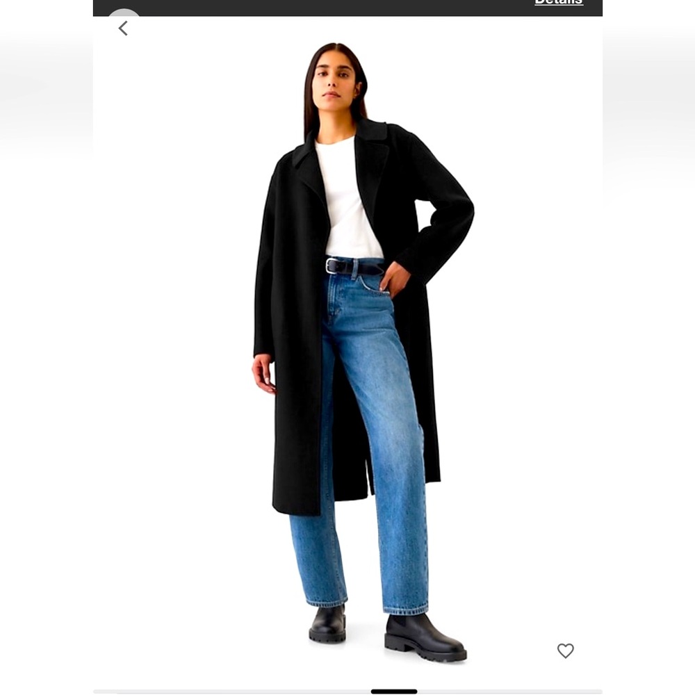 Gap Belted Double-Faced Wool Coat